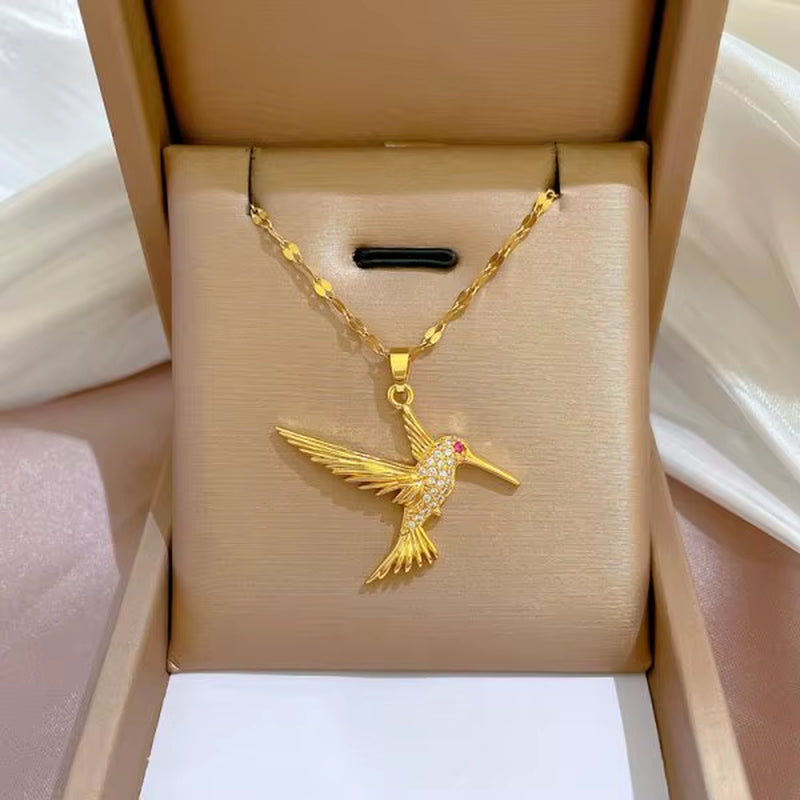 Luna Bloom Butterfly Tassel Necklace – Grace in Every Glimmer